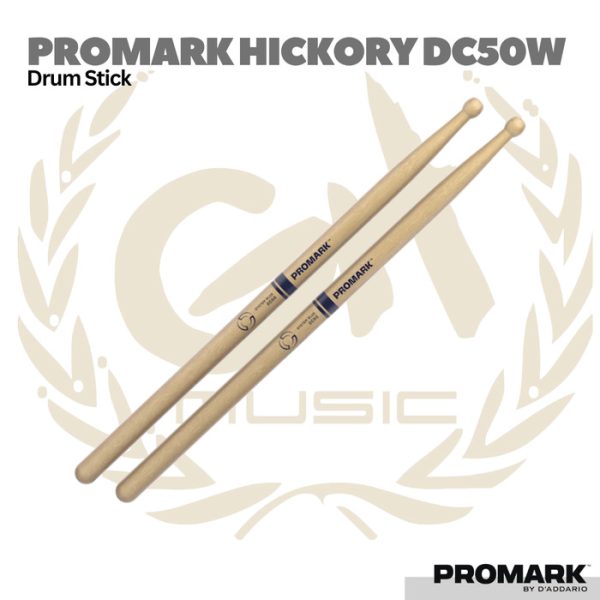 Promark DC50W Hickory Drum Stick - Stik Drum