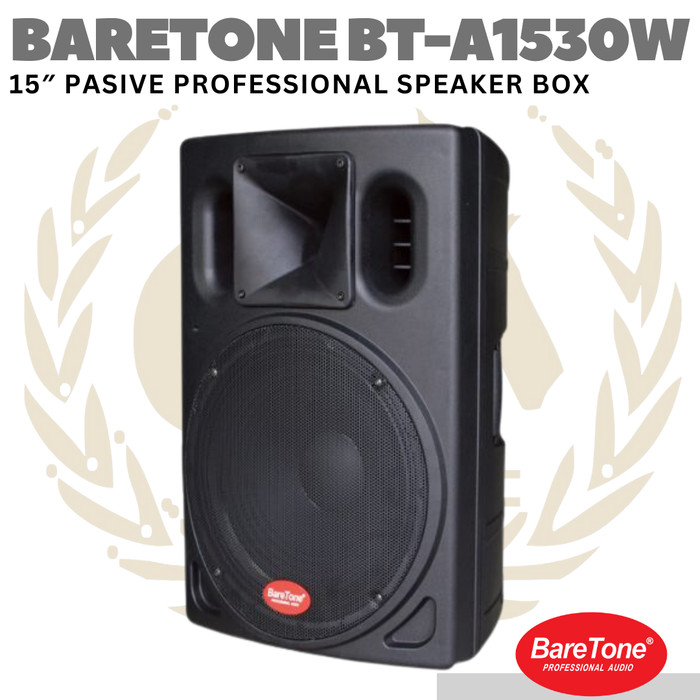 BARETONE BT-A1530W 15″ Inch Passive Speaker | Spiker Pasif - Image 3