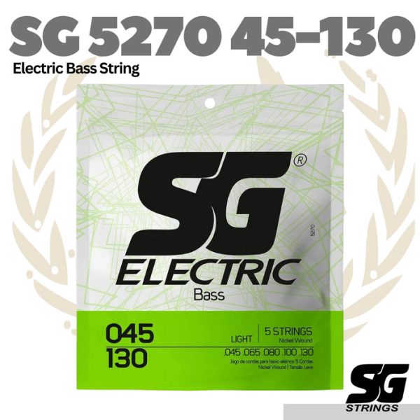 SG String 5270 Electric Bass 5 String 45-130 - Senar Bass Elektrik