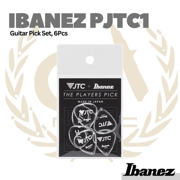 Ibanez PJTC1 The Players Pick Set 6pcs - Pick Gitar Isi 6