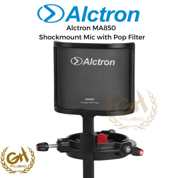 Alctron MA850 Shockmount Mic with Pop Filter