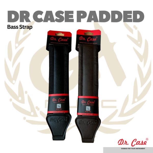 DR CASE Padded Bass Strap - Strap Bass