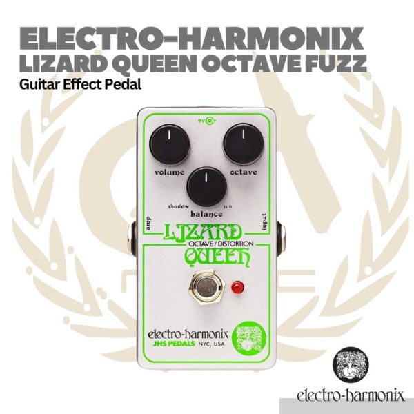 Electro-Harmonix Lizard Queen Octave Fuzz Guitar Pedal - Efek Gitar