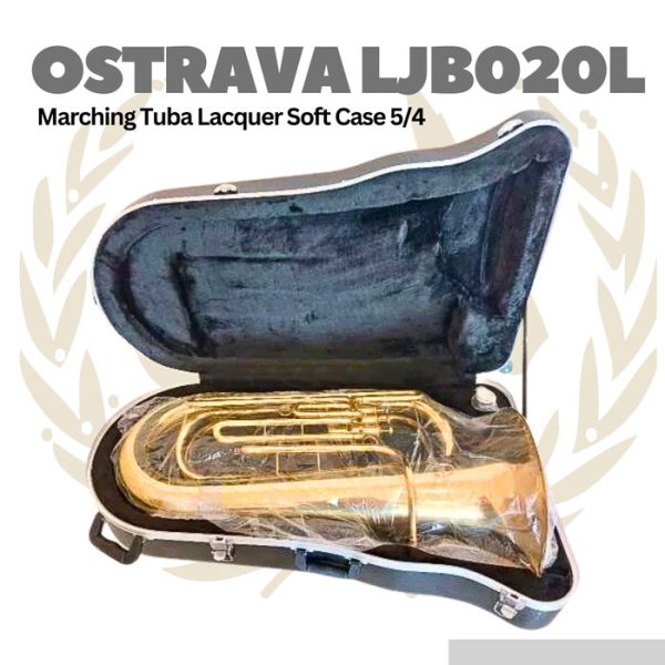 Ostrava LJB020L Marching Tuba Lacquer Soft Case 5/4 - LJB-020L - Image 2