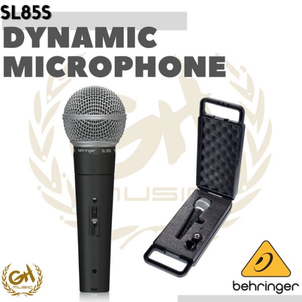 BEHRINGER SL 85S Dynamic Cardioid Microphone with Switch - Mic Dynamic