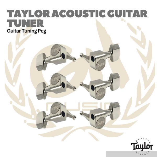 Taylor Acoustic Guitar Tuners 1:18 6-String Guitar Tuning Peg