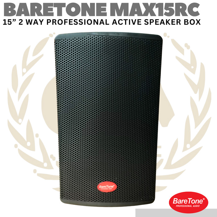 BARETONE MAX15RC 15" Active Speaker | Spiker Aktif Max 15 RC - Image 3