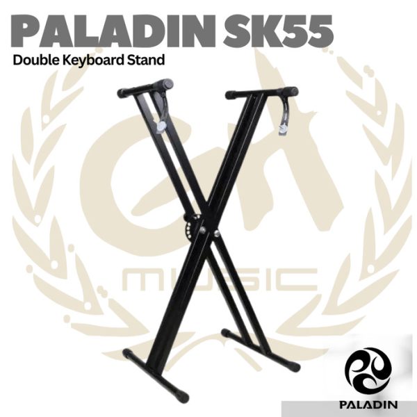 Paladin SK55 Double Keyboard Piano Stand SK-55