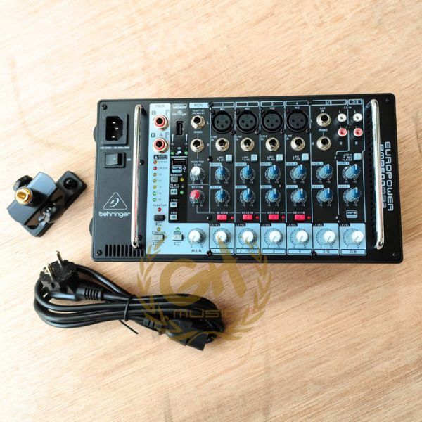 BEHRINGER EUROPOWER PMP500MP3 8 channel 500W Powered Audio Mixer - Image 4