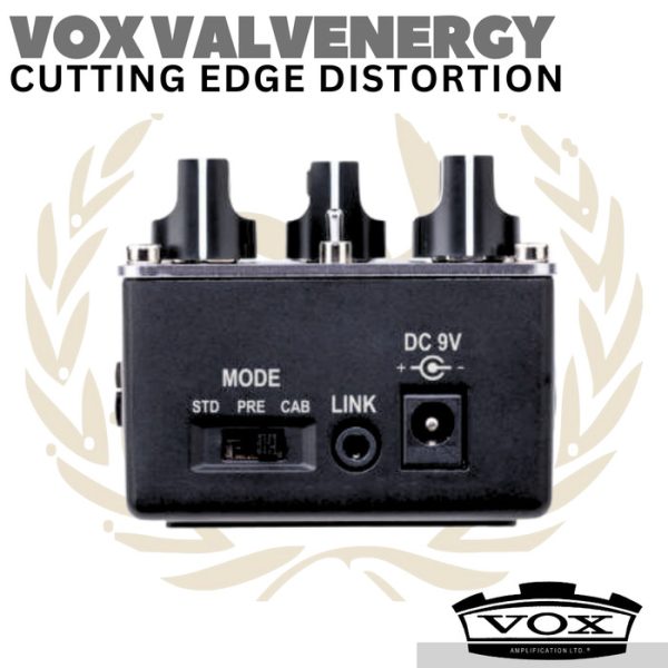 VOX VALVENERGY CUTTING EDGE Distortion Effect Pedal | Efek Gitar VE-CE - Image 4