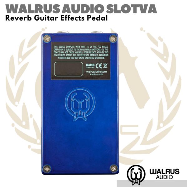 WALRUS AUDIO SLOTVA Reverb Guitar Effects Pedal | Efek Gitar - Image 3