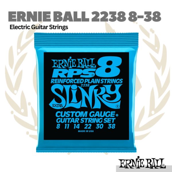 Ernie Ball RPS 2238 Electric Guitar Strings 8-38 - Senar Gitar Elektrik