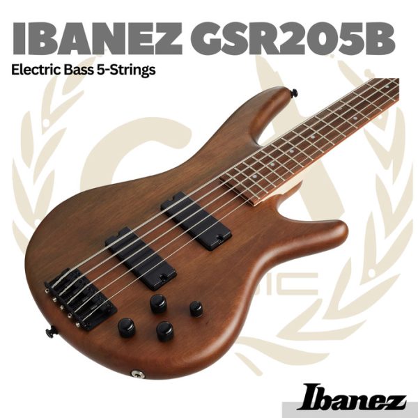 Ibanez GSR205B-WNF 5-String Electric Bass Guitar - Bass Elektrik 5 Senar - Image 3