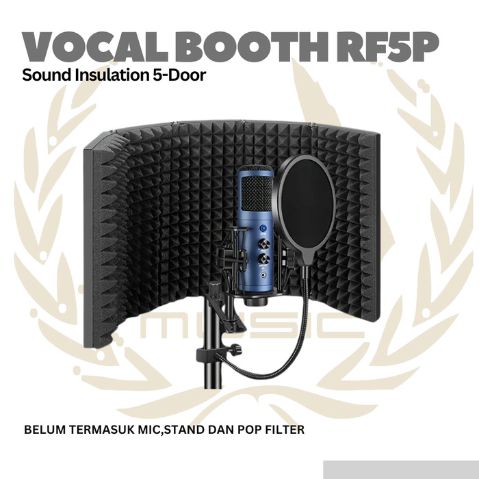 Microphone Wind Screen - Vocal Booth RF5P