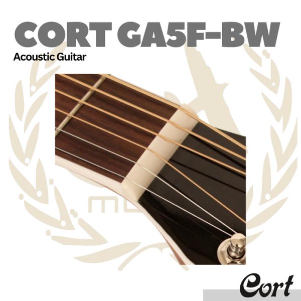 Cort Grand Regal GA5F-BW Acoustic Guitar - Gitar Akustik - Image 3