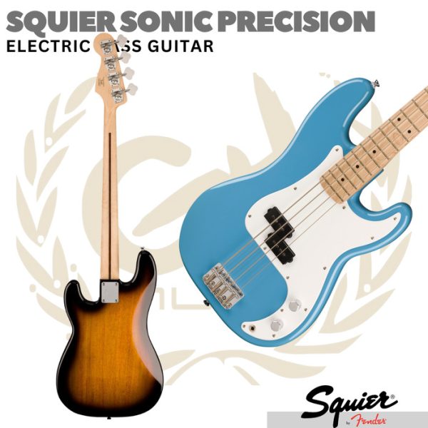 SQUIER SONIC PRECISION Electric Bass Guitar | Bass Listrik Elektrik - Image 2