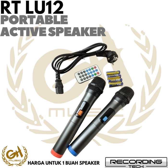 RECORDING TECH RT-LU12 PORTABLE ACTIVE SPEAKER - Image 4
