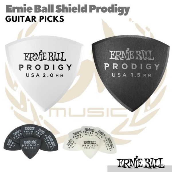 Ernie Ball Large Shield Prodigy Guitar Picks isi 6 | Pick Gitar