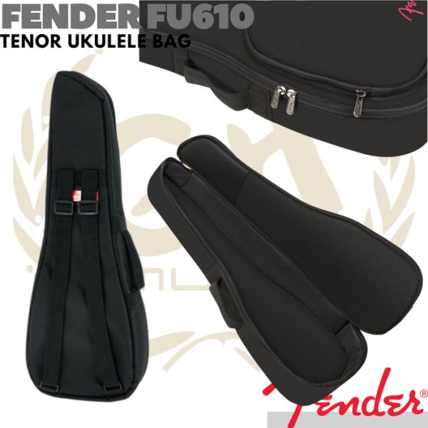 FENDER FU610 Tenor Ukulele Bag - Tas Ukulele - Image 2