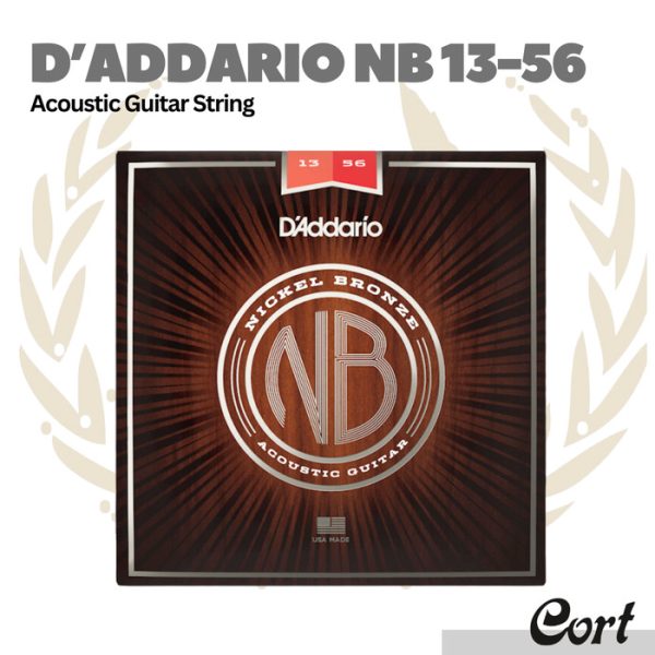 D'addario NB1356 Acoustic Guitar String - Senar Gitar Akustik 13-56