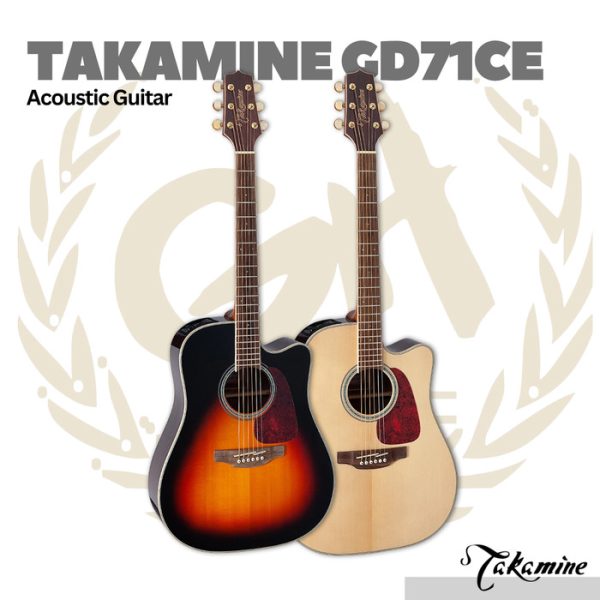 Takamine GD71CE Acoustic Electric Guitar - Gitar Akustik