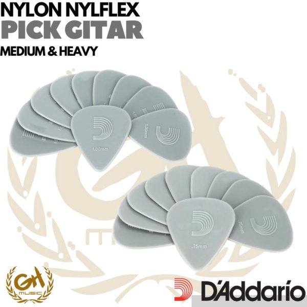 D'ADDARIO NYLON NYLFLEX PICK PICK GUITAR - PICK GITAR