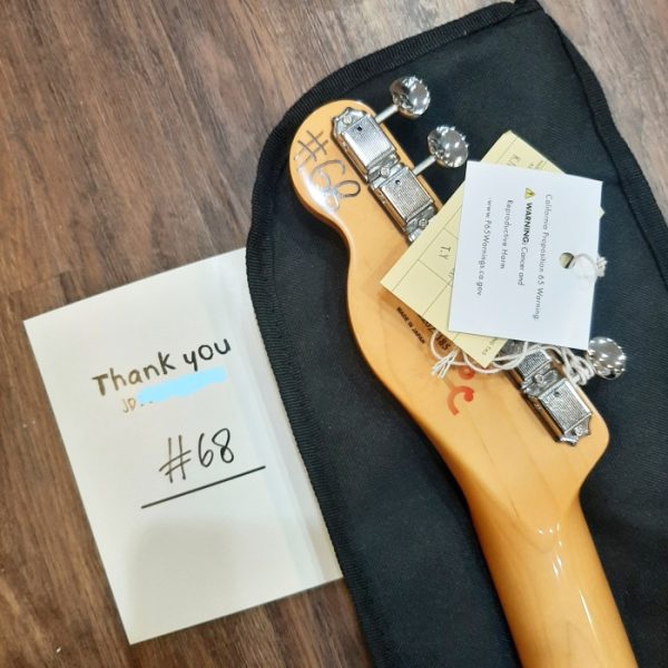 FENDER TELECASTER EROSS CANDRA SO7 SIGNATURE LIMITED EDITION - Image 2