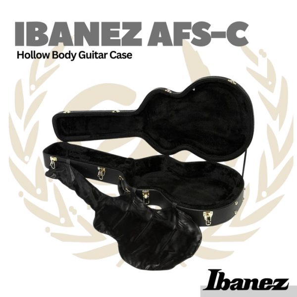 Ibanez AFS-C Hollowbody Guitar Case - Hardcase Koper Gitar - Image 2