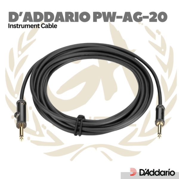 D'addario Planet Waves PW-AG-20 AG20 Circuit Breaker Instrument Cable - Image 2