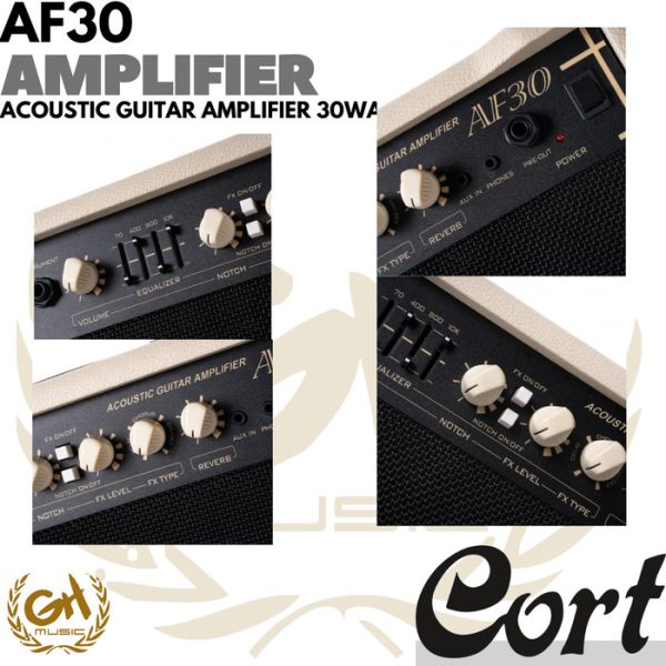 Cort AF30 Acoustic Guitar Amplifier 30 Watt - Image 3