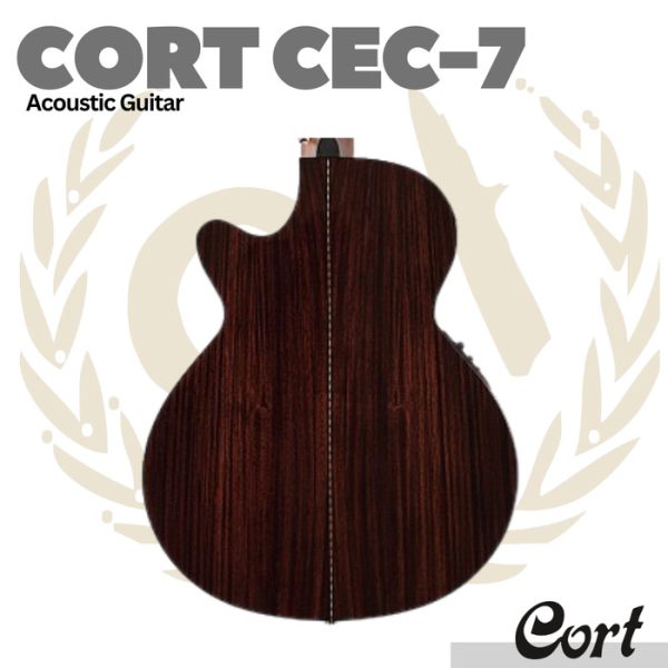 Cort CEC-7 Nylon Classical Guitar - Gitar Akustik Klasik - Image 2