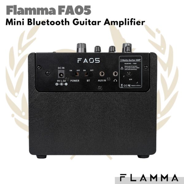 FLAMMA FA05 Mini Bluetooth Guitar Amplifier | Ampli Gitar Compact - Image 2