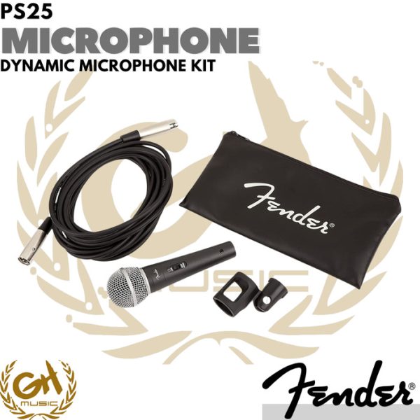 Fender P-52S Dynamic Microphone Kit - MIKROFON P52 s