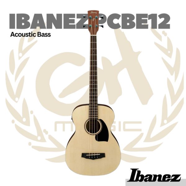 Ibanez PCBE12 4-String Acoustic Bass - Bass Akustik Elektrik