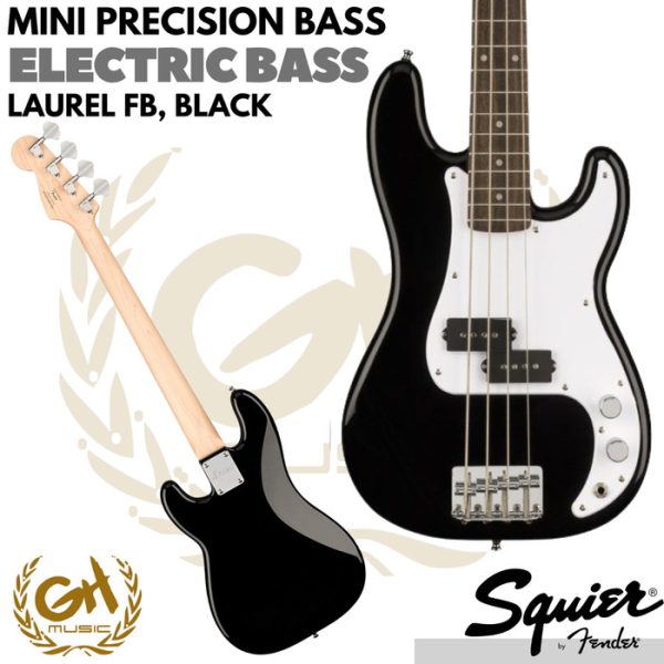 SQUIER MINI PRECISION BASS LAUREL FB ELECTRIC BASS - BASS ELEKTRIK - Image 3