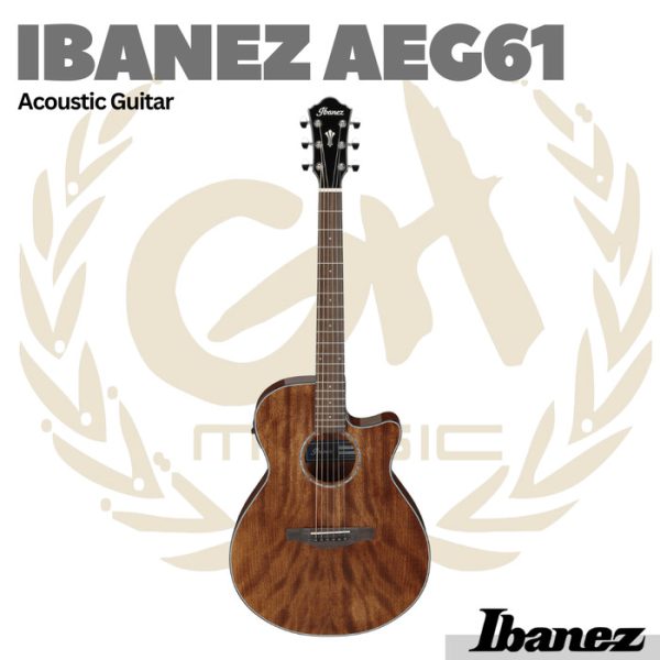 IBANEZ AEG61-NMH Acoustic Electric Guitar | Gitar Akustik Elektrik