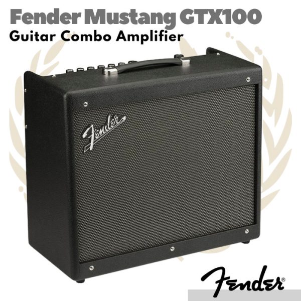 Fender Mustang GTX100 Guitar Combo Amplifier | Ampli Speaker Gitar