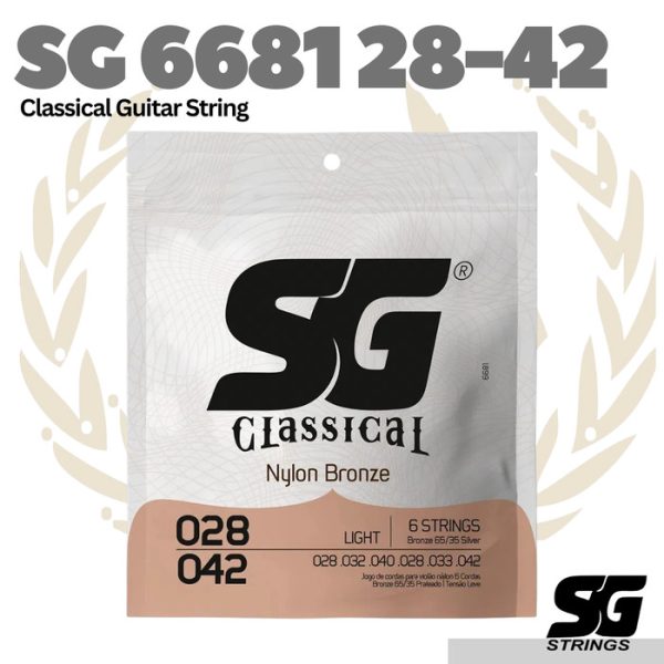 SG String 6681 Classical Guitar String 28-42 - Senar Gitar Klasik