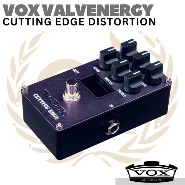 VOX VALVENERGY CUTTING EDGE Distortion Effect Pedal | Efek Gitar VE-CE - Image 3