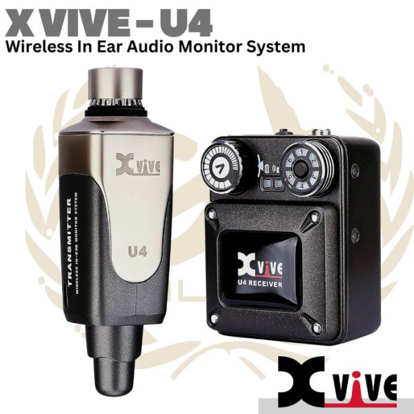 XVIVE U4 In Ear Audio Monitor Wireless System