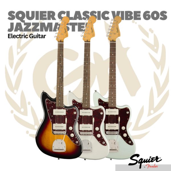 Squier Classic Vibe 60s Jazzmaster Electric Guitar - Gitar Elektrik