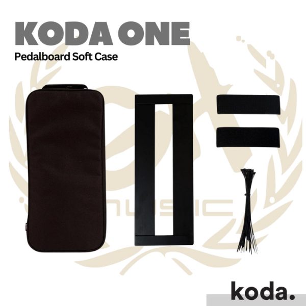 Koda essential Pedalboard Soft Case ONE w/ Free Pedalboard - Tas Efek