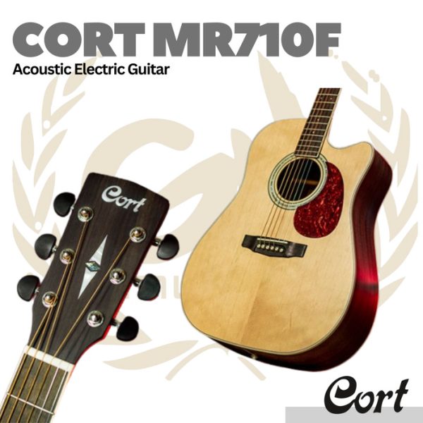 Cort MR710F Acoustic Electric Guitar - Gitar Akustik Elektrik MR-710F - Image 2