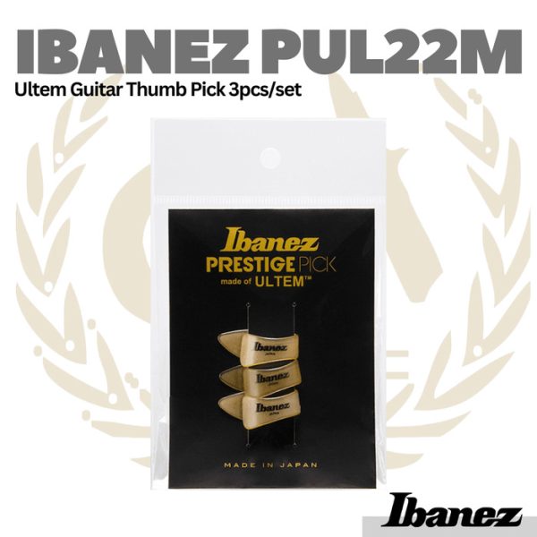 Ibanez PUL22M Ultem Guitar Thumb Pick 3pcs/set - Pick Gitar Jempol