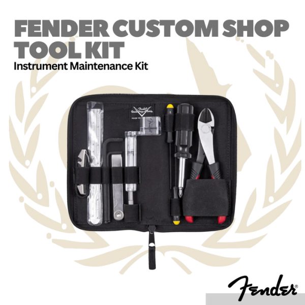 Fender Custom Shop Tool Kit by Cruztools - Alat Reparasi Gitar Bass