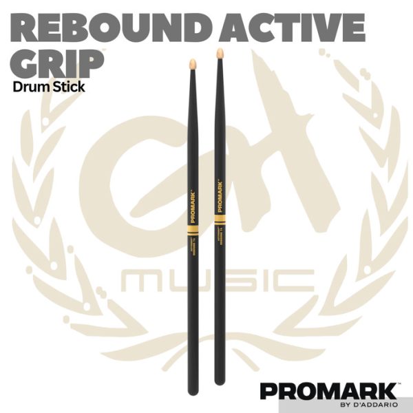 PROMARK REBOUND ActiveGrip Hickory Drum Stick - Stik