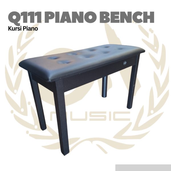 Q111 Piano Bench - Kursi Piano