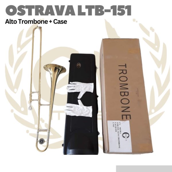 Trombone Alto Gold Ostrava Trombone slide - Image 3