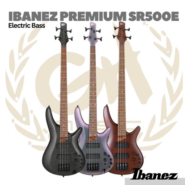 Ibanez Premium SR500E Electric Bass Guitar - Bass Elektrik