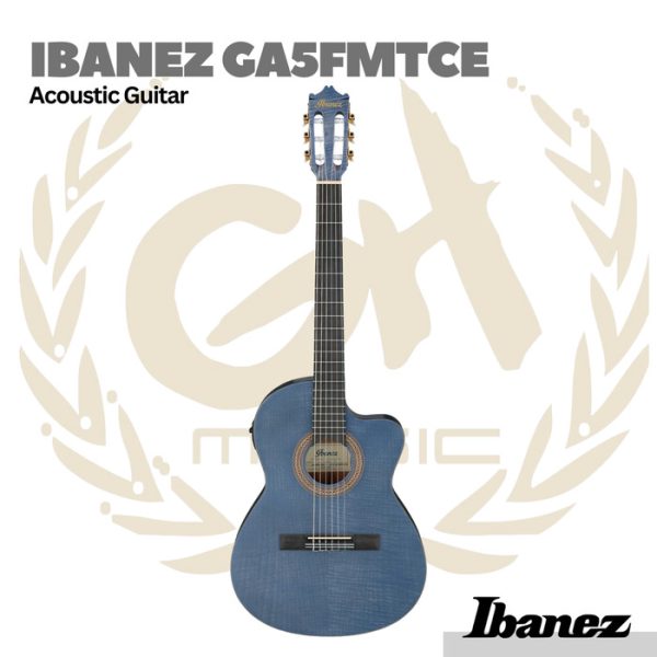 Ibanez GA5FMTCE-OB Classical Electric Guitar - Gitar Klasik